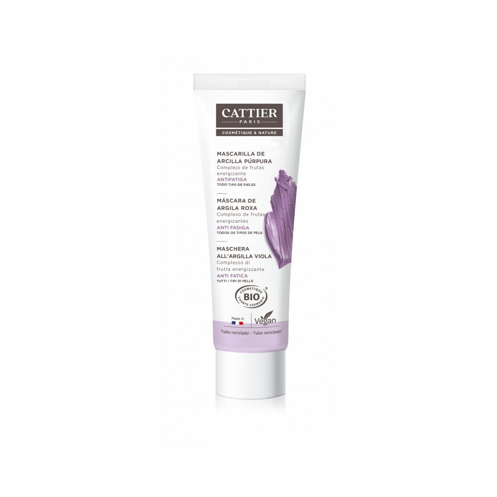 Cattier New Mascarilla Arcilla Purpura 100 Ml.