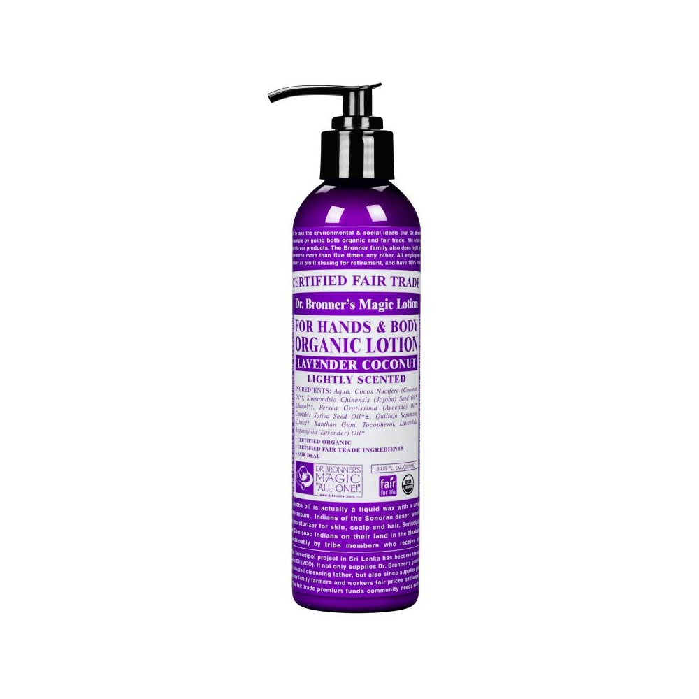Dr. Bronner´s Locion Corporal Lavanda Y Coco 237 Ml