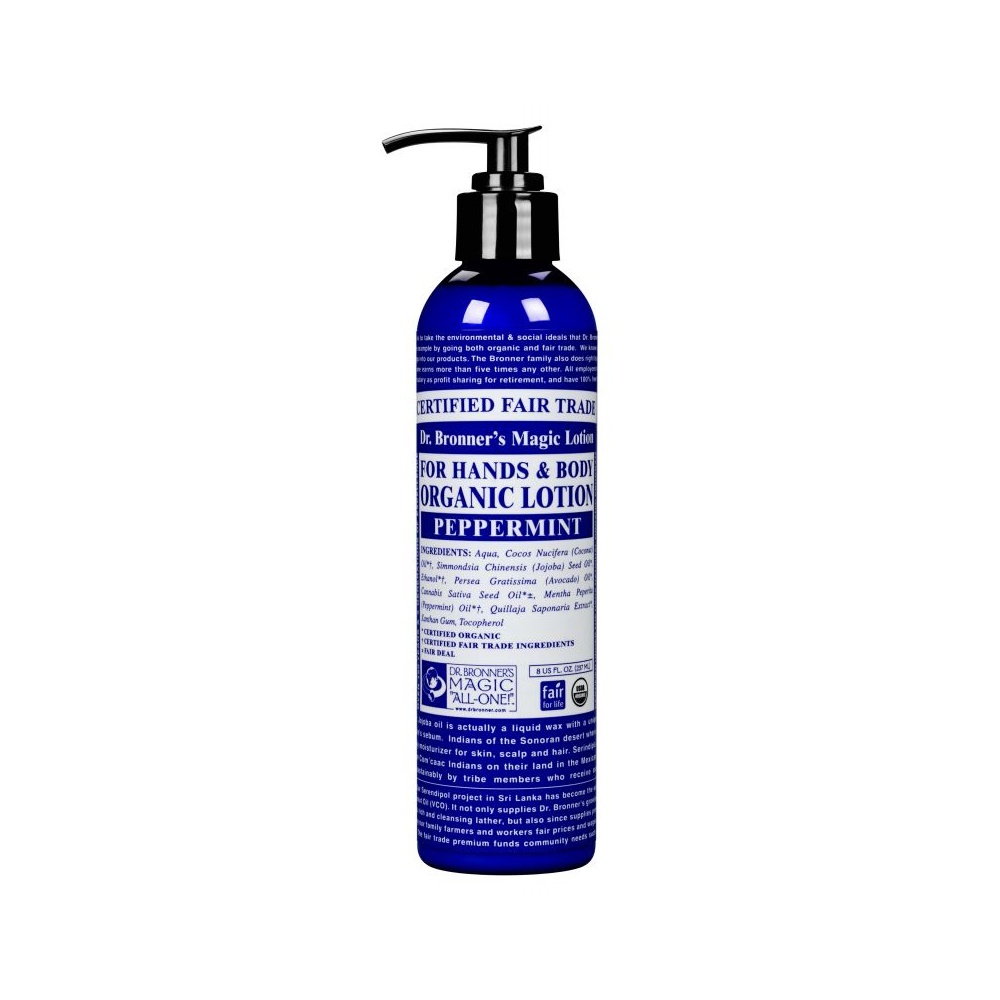 Dr. Bronner´s Locion Corporal De Menta 237 Ml.