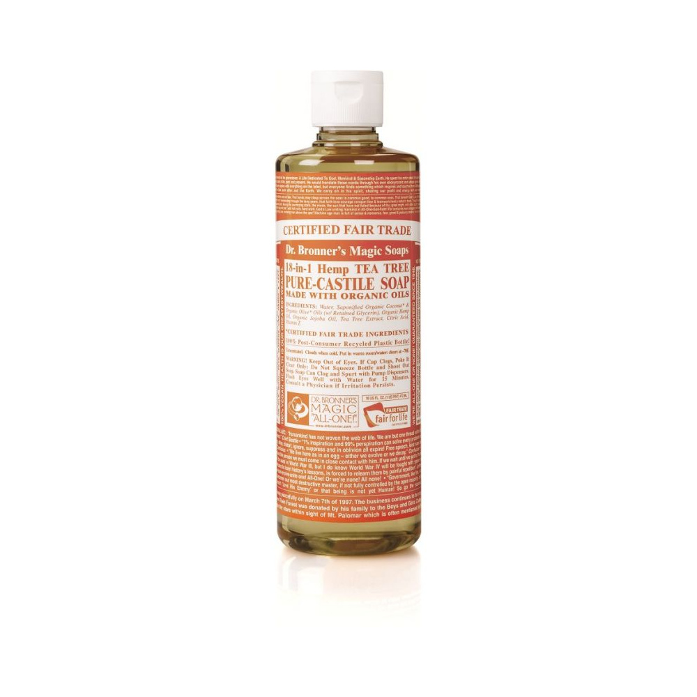 Dr. Bronner´s Jabon Liquido Teatree 473 Ml.