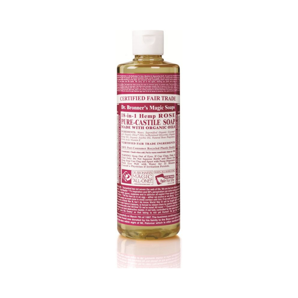 Dr. Bronner´s Jabon Liquido De Rosas 945 Ml