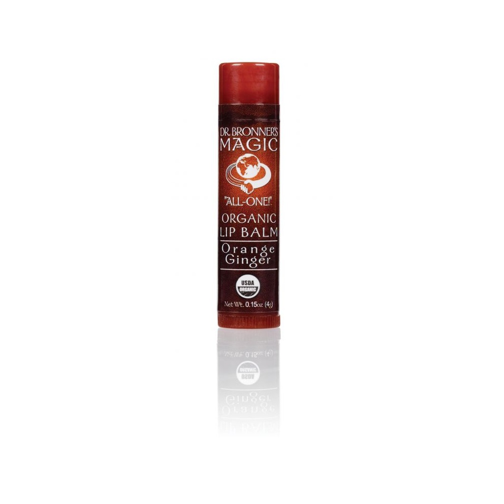 Dr. Bronner´s Labial Naranja Jenjibre 4 Gr