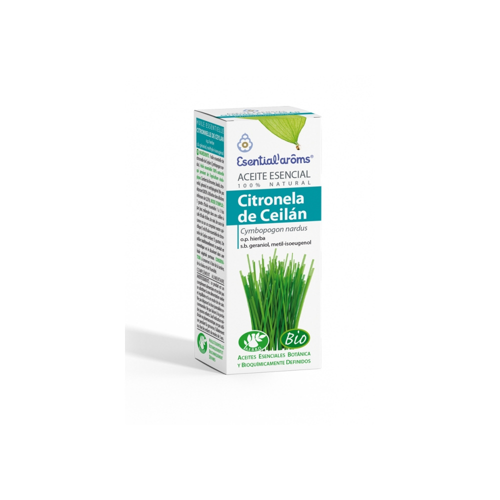 Esential Aroms Aceite Esencial Citronela De Ceilan Bio 10 Ml