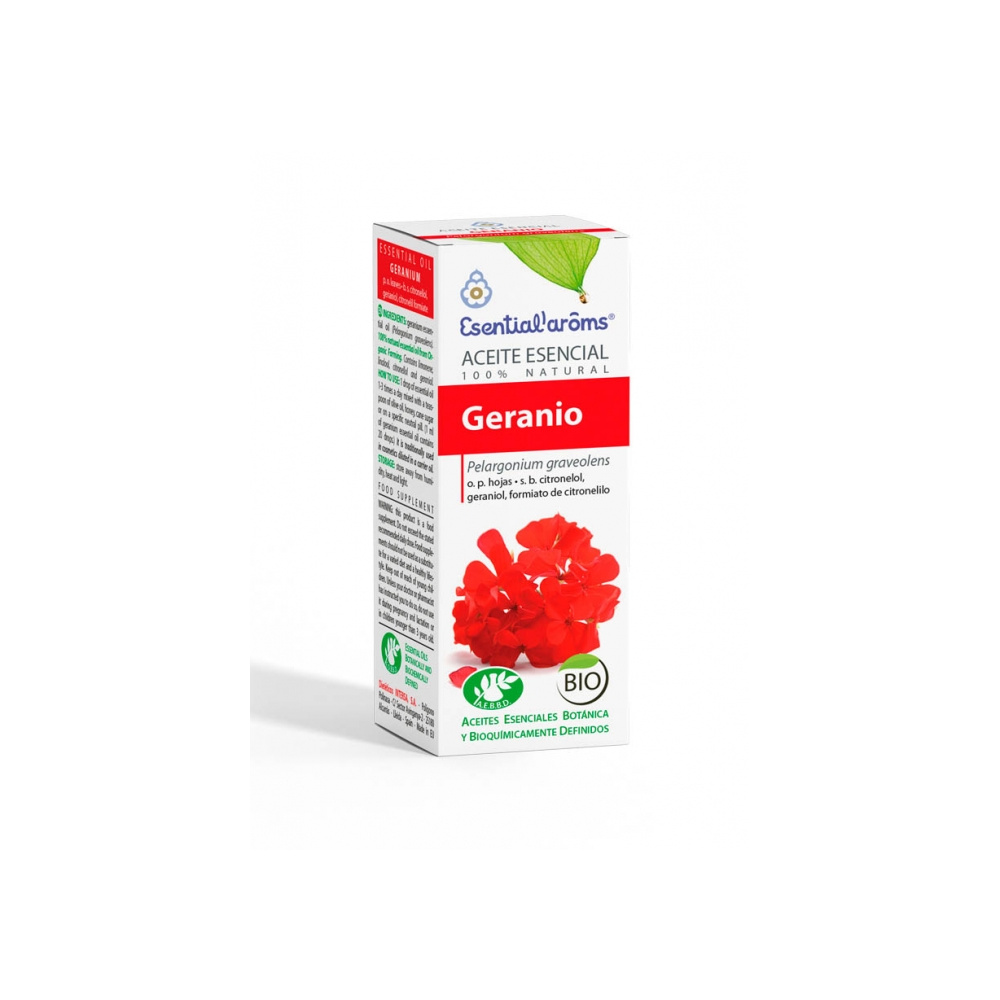 Esential Aroms Aceite Esencial Geranio Bio 10 Ml.