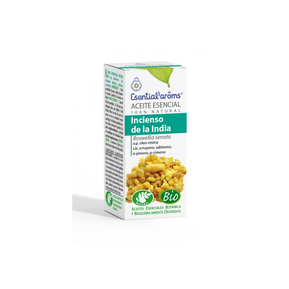 Esential Aroms Aceite Esencial Incienso De La India Bio 5 Ml.