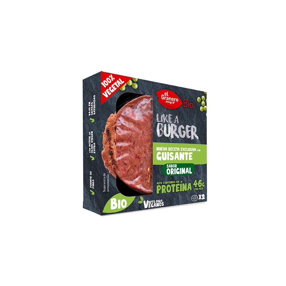 Granero Frio Like A Burger Sabor Original 2 Unidades Bio