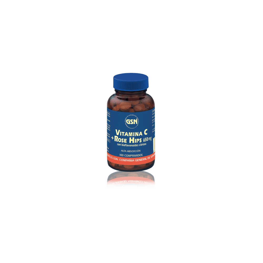 Gsn Vitamina C Rose Hips