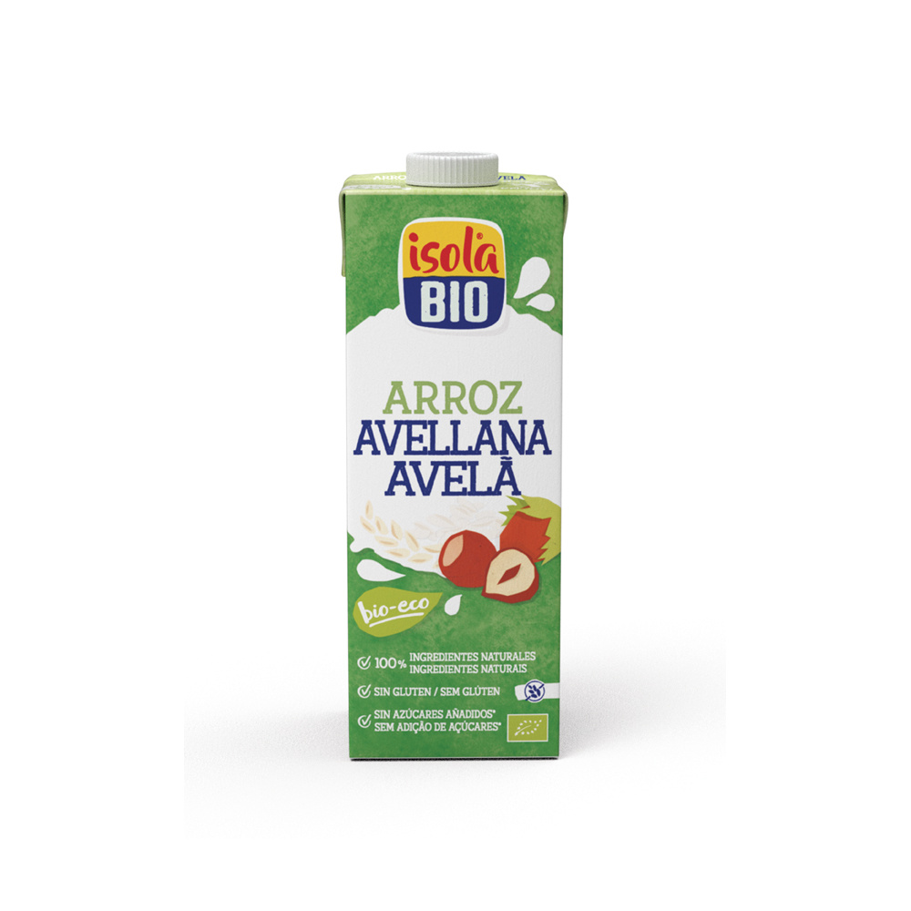 Isola Bio Bebida Arroz Avellana