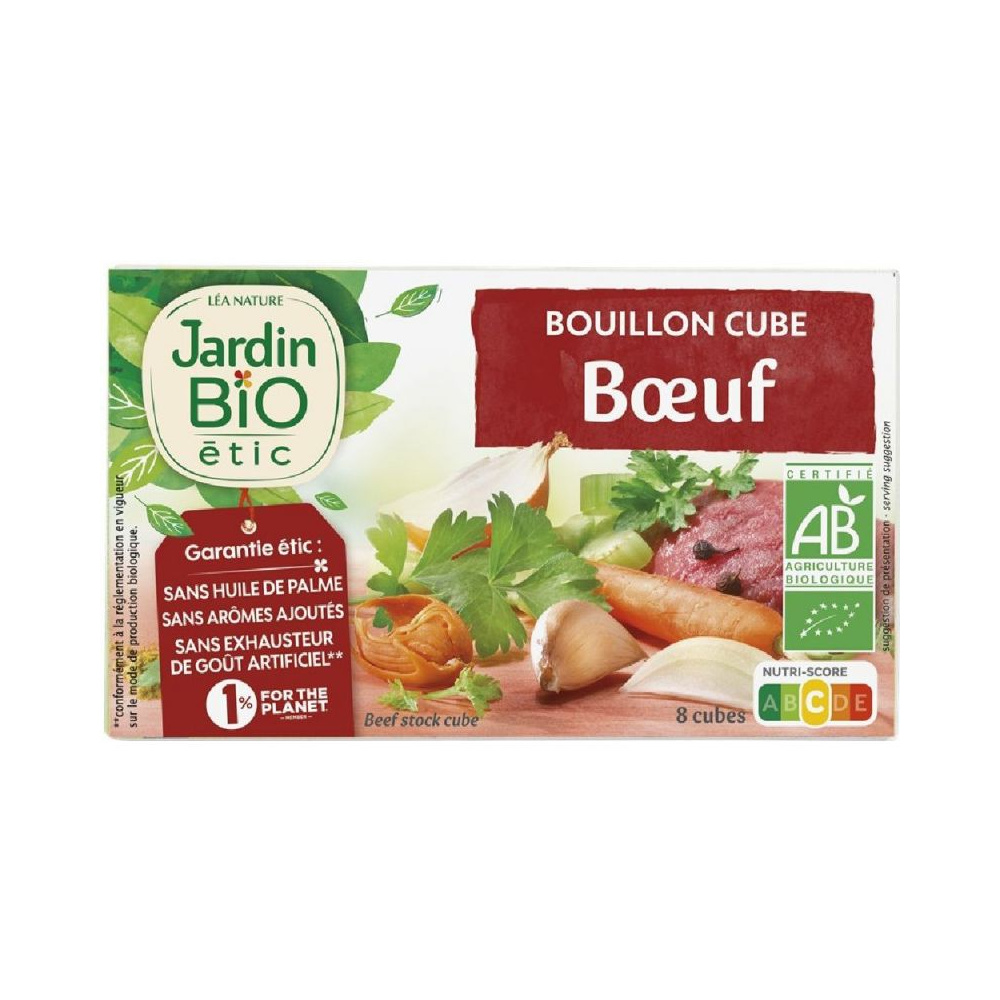 Jardin Bio Cubitos Caldo Carne