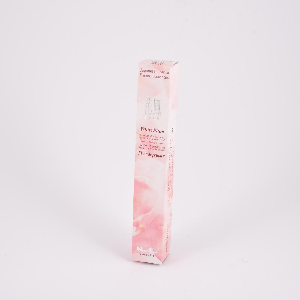 Ka-fuh Incienso Ciruelo Blanco Sin Humo 50 Barritas