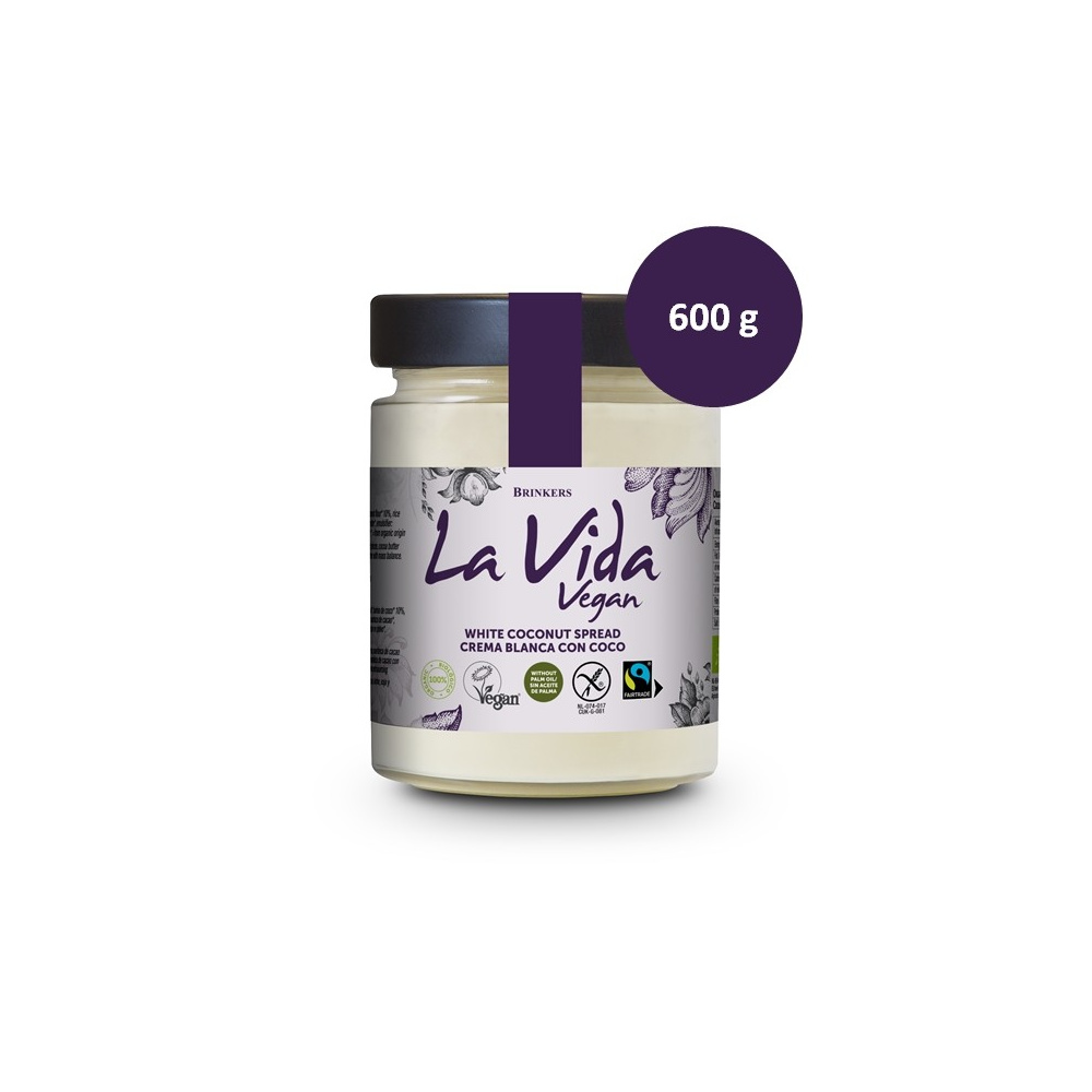 La Vida Vegan Crema Blanca 600 Gr.