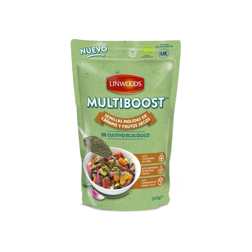 Linwoods Semillas Cañamo Y Frutos Secos Molidos Bio 200gr