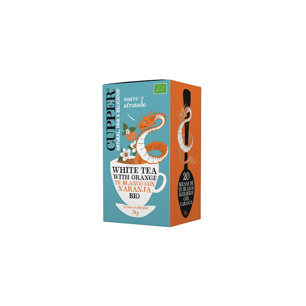 Cupper Te Blanco Naranja