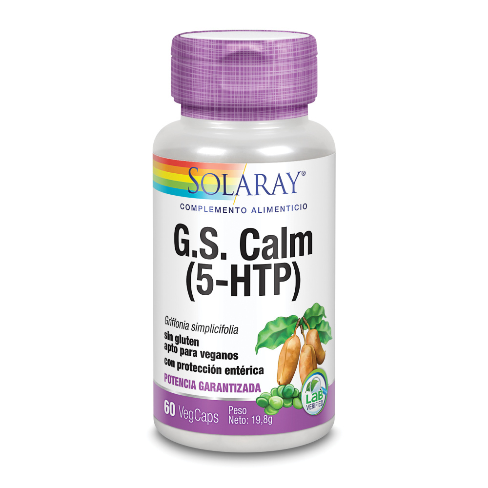Solaray Gs Calm 5htp***descatalogado