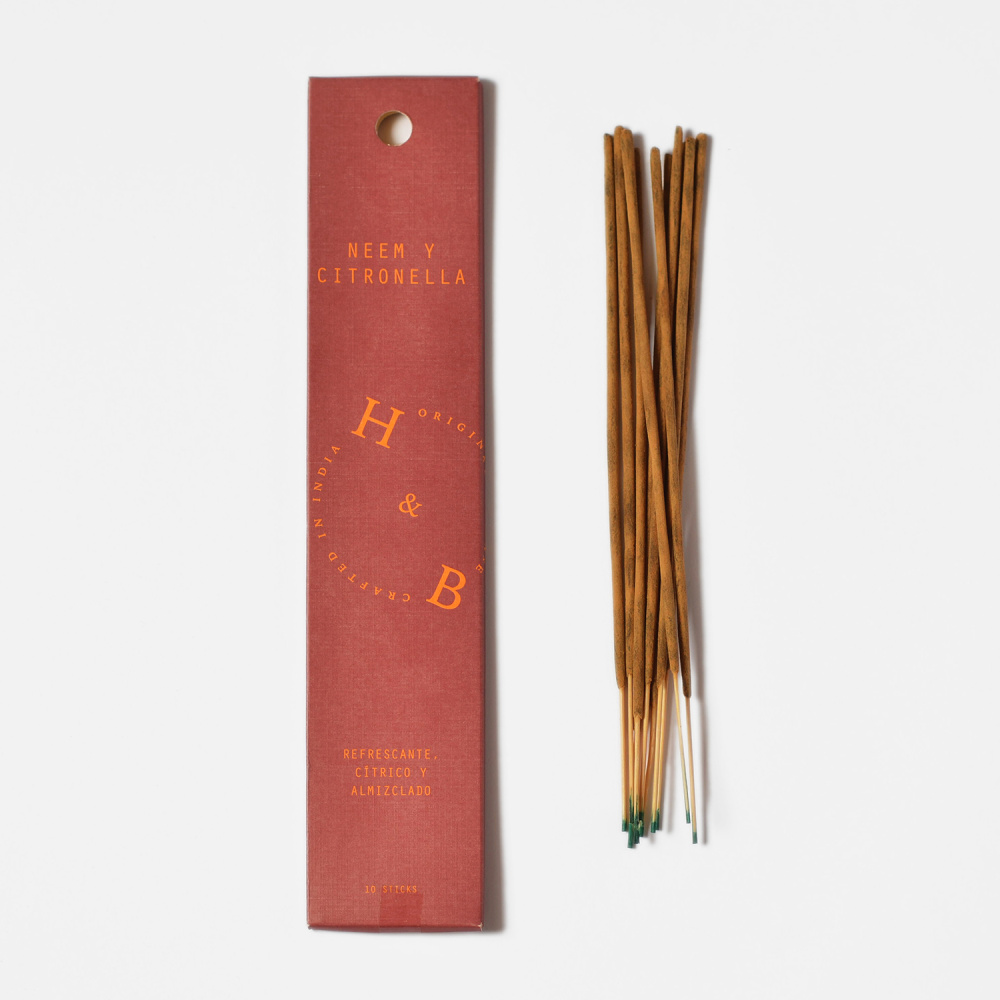 H&b Incienso Neem Y Citronella (anti Mosquitos)