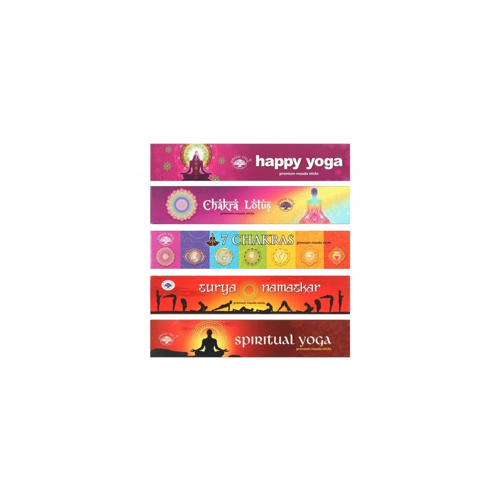 Green Tree Incineso Set Coleccion Yoga