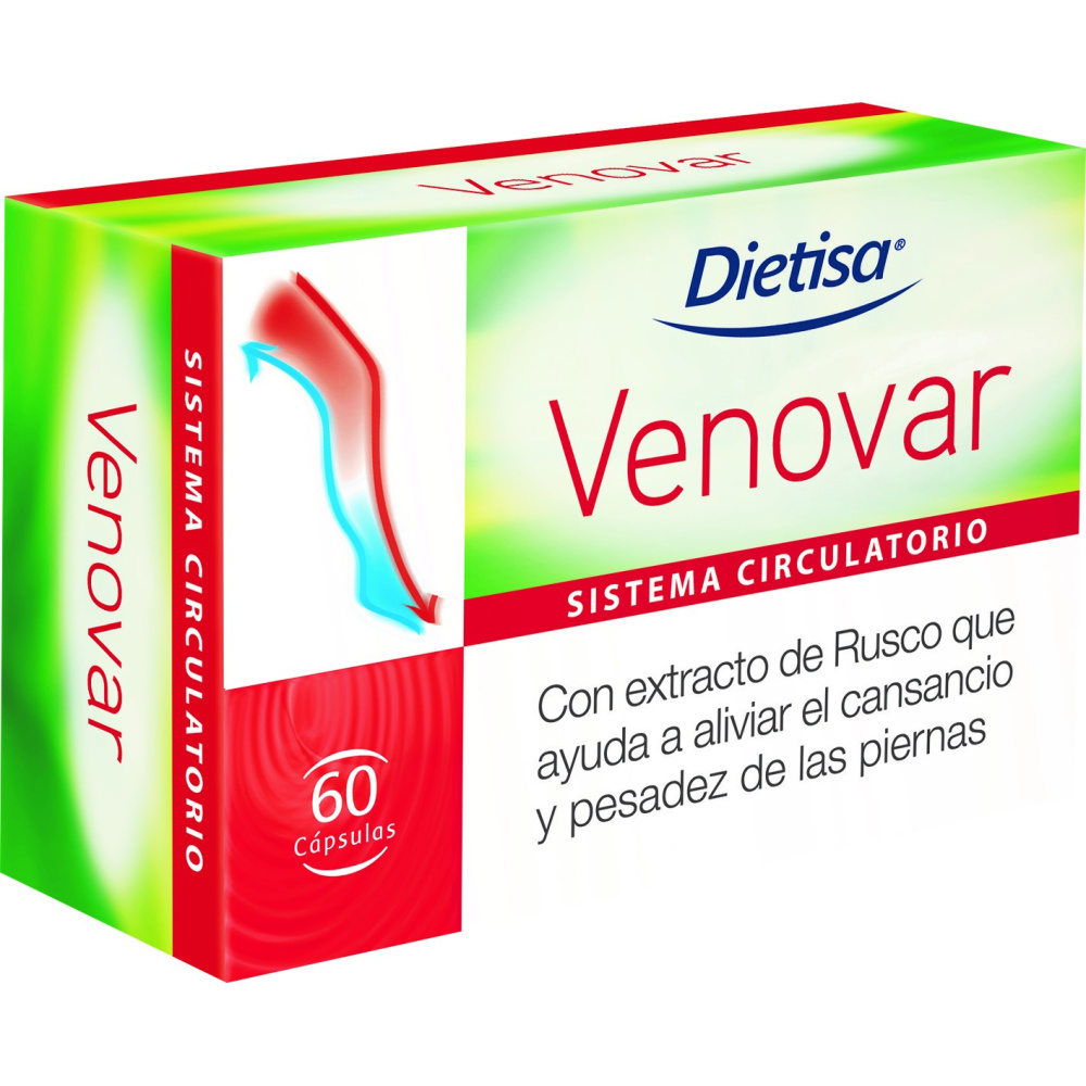 Dietisa Venovar 60 Capsulas