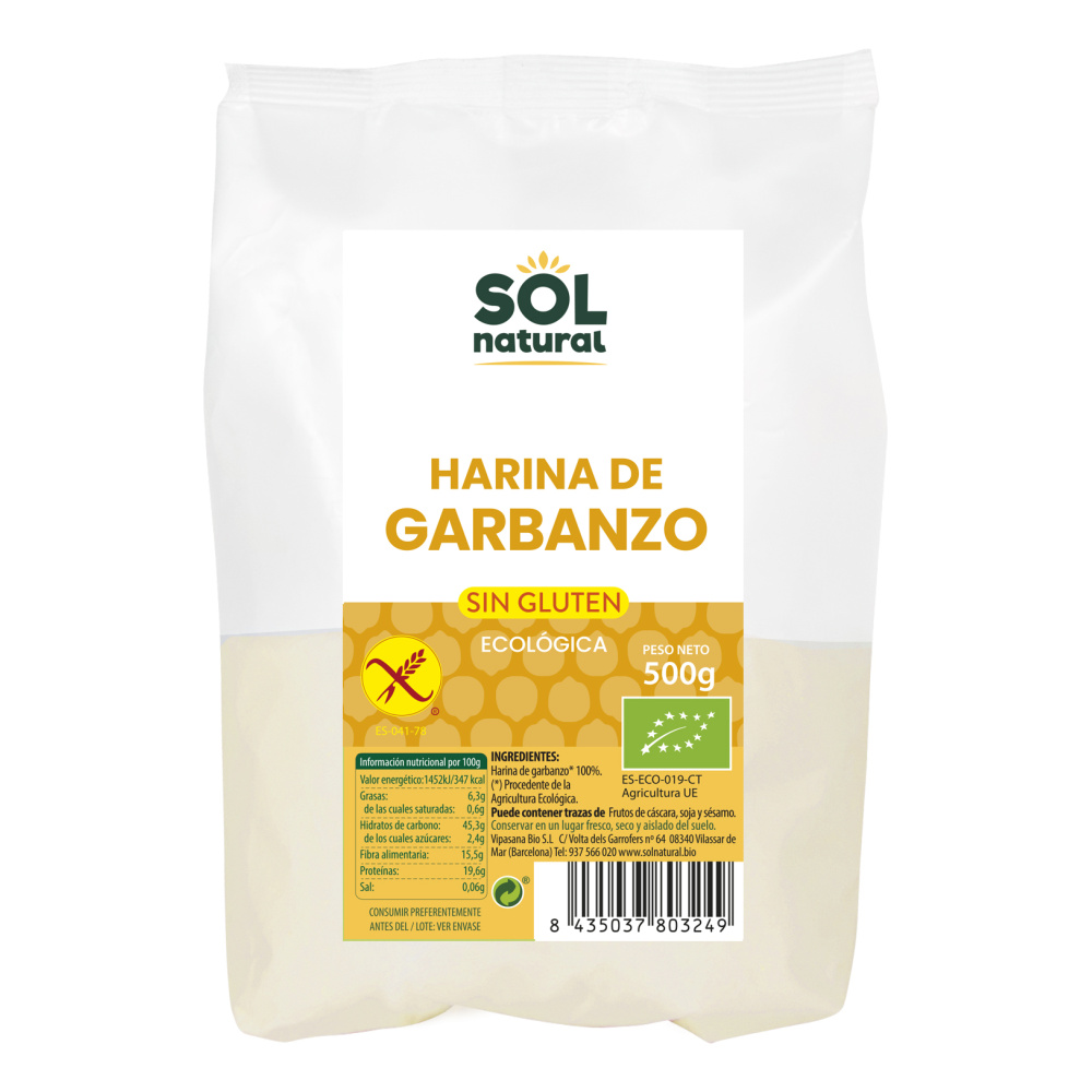 Solnatural Harina Garbanzo