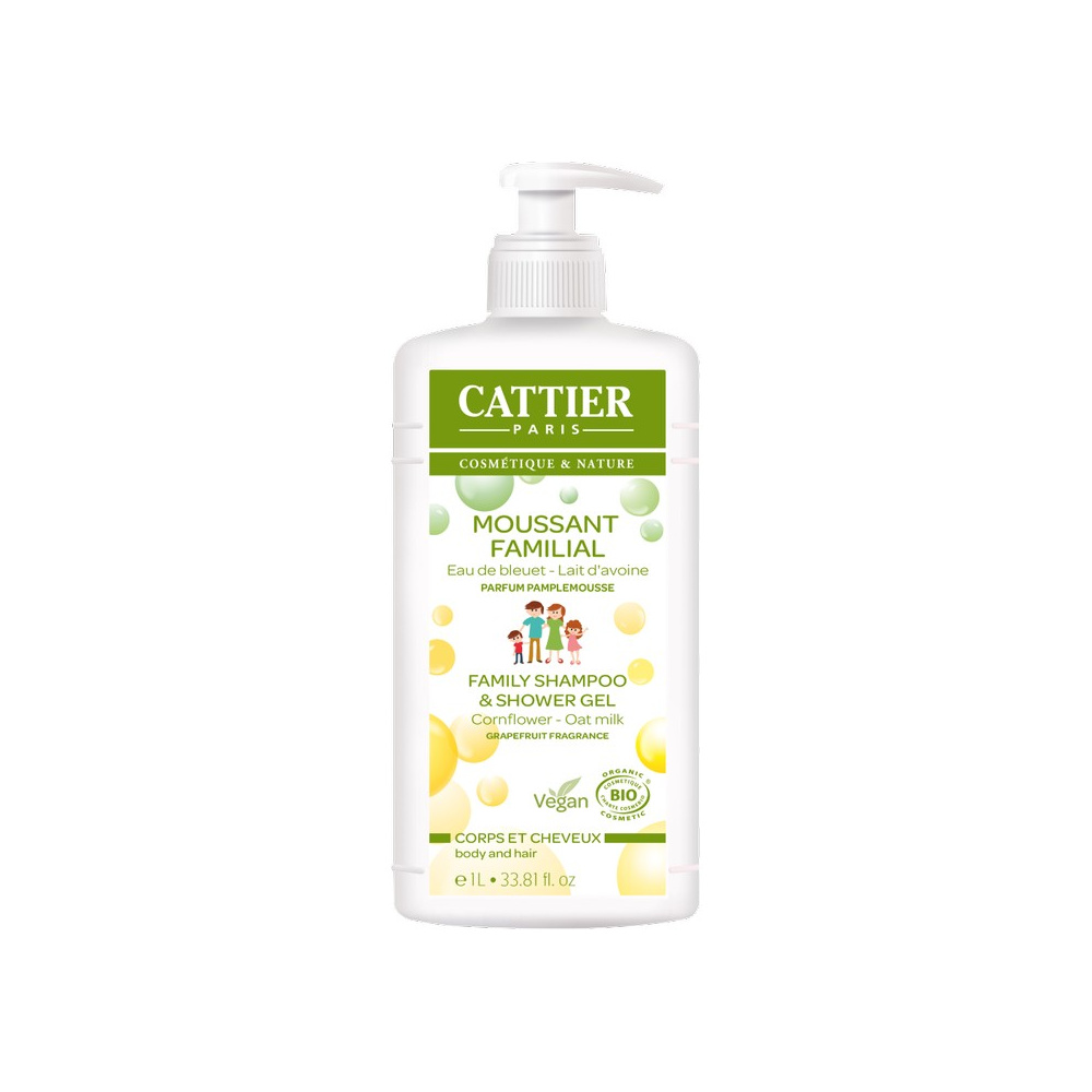 Cattier Gel De Ducha Y Champu Familiar 500 Ml