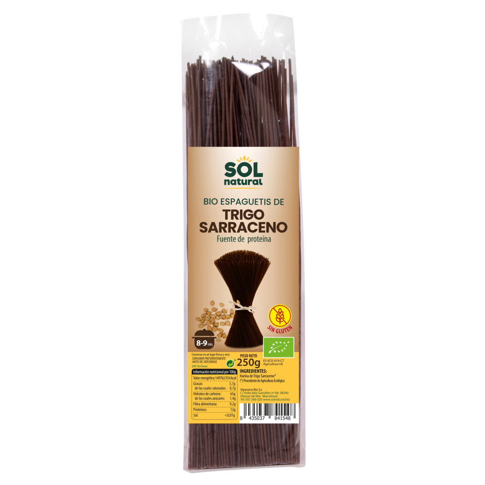 Solnatural Espagueti Sarraceno