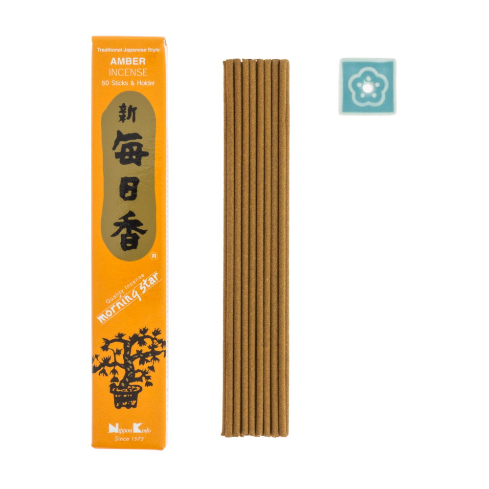 Morning Star Incienso Ambar 50 Varillas