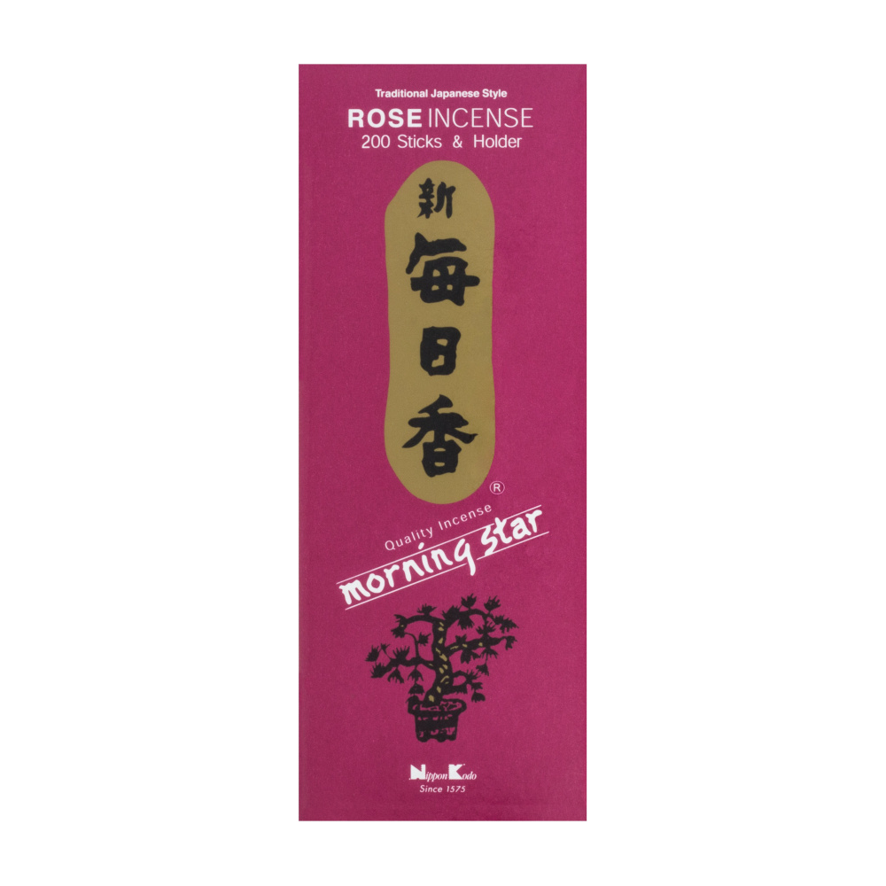 Morning Star Incienso Rosa 200 Barritas