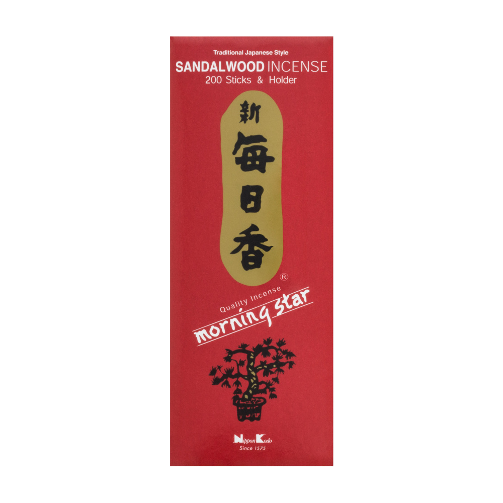 Morning Star Incienso Sandalo 200 Barritas