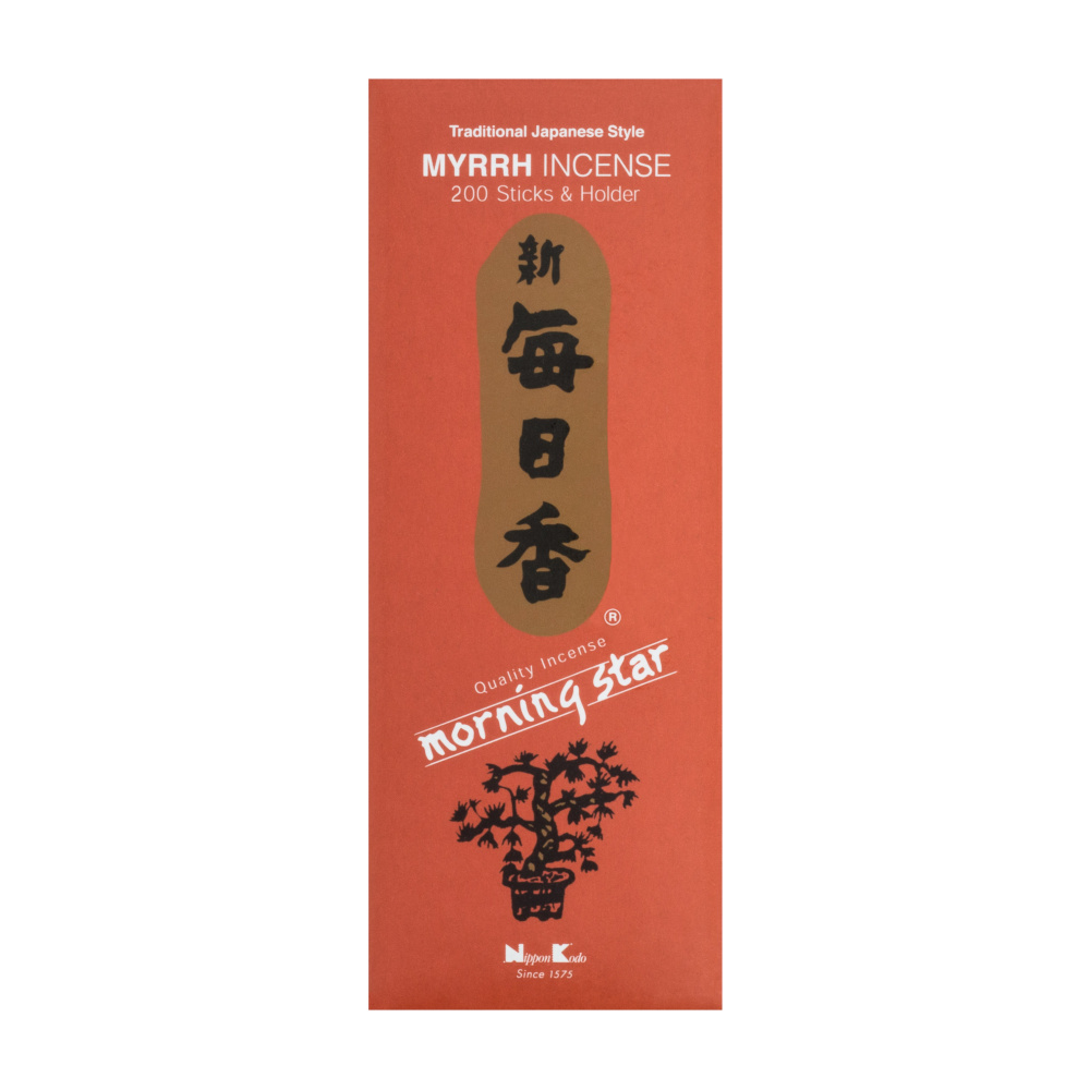 Morning Star Incienso Mirra 200 Barritas