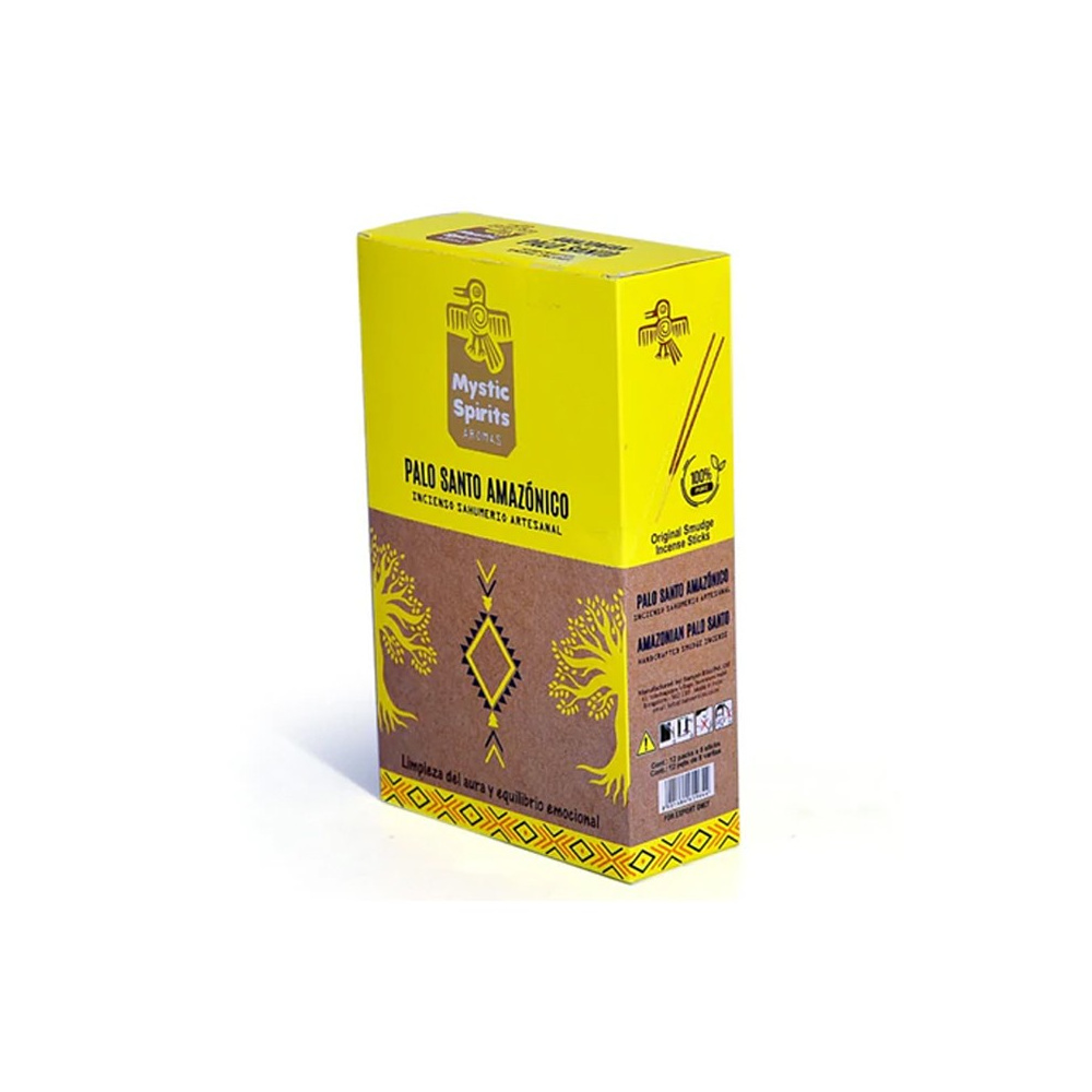 Mystic Spirit Tribal Incienso Palo Santo Amazonico