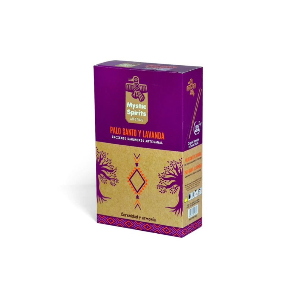Mystic Spirit Tribal Incienso Palo Santo Y Lavanda