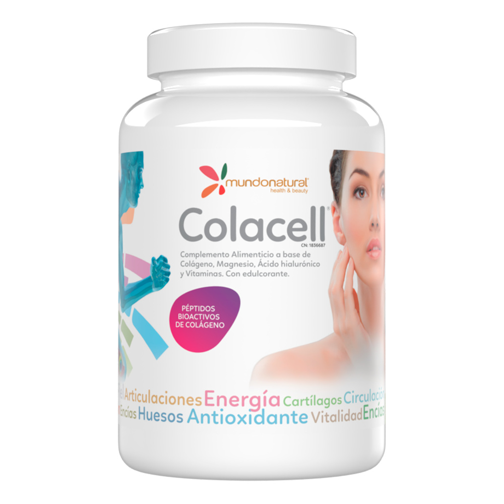 Mundo Natural Colacell Polvo 330 Gramos Sabor Limon