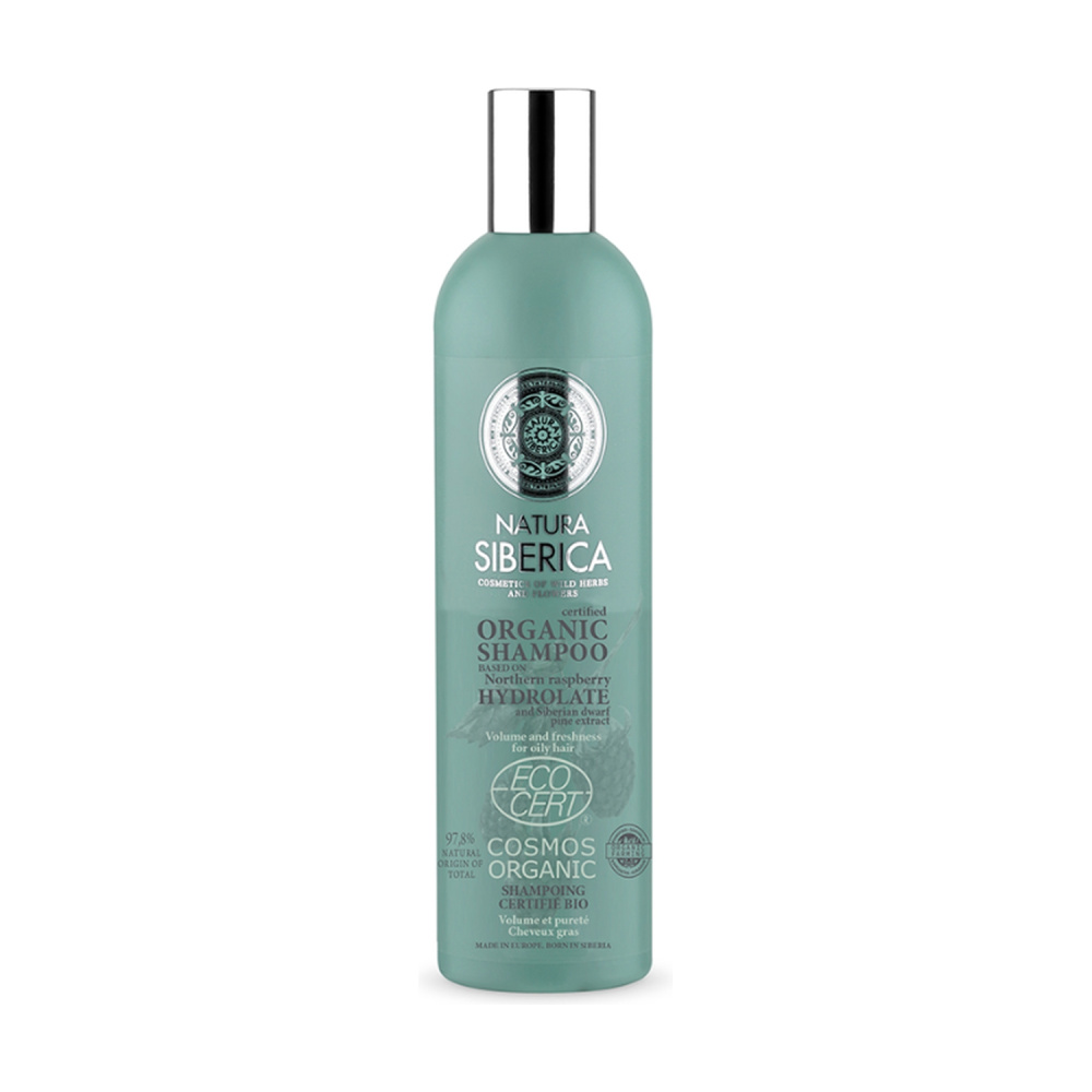 Natura Siberica Champu Volumen Y Frescor Cabello Graso Organico