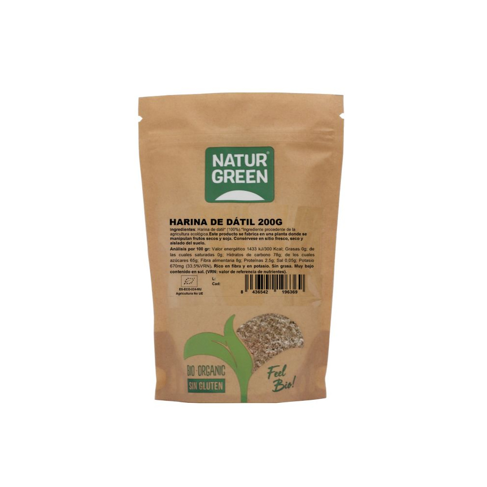 Naturgreen Harina Datil Bio 200 G