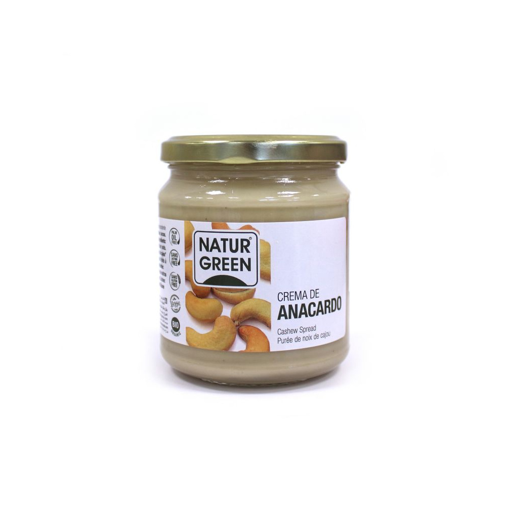 Naturgreen Crema Anacardo Bio 250 Gr
