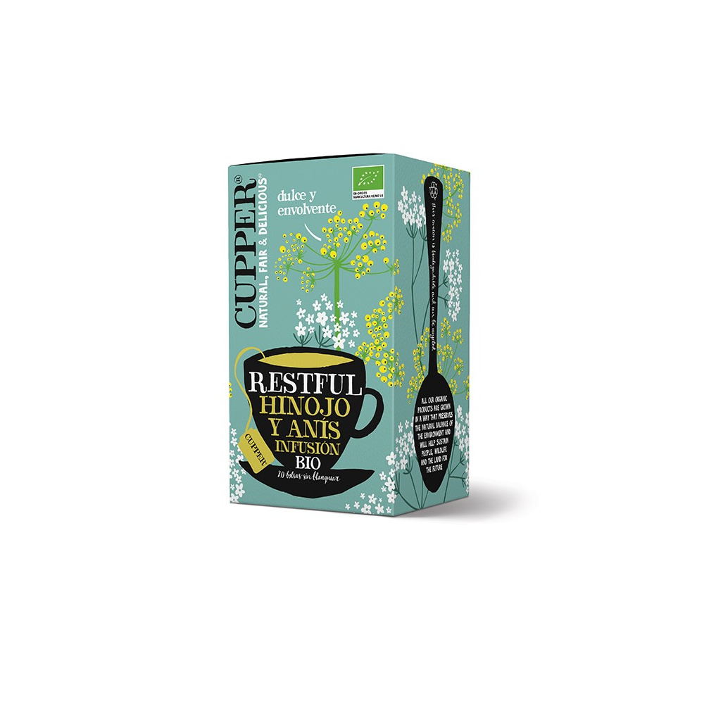 Cupper Infusion Restful Bio 20 Bolsas