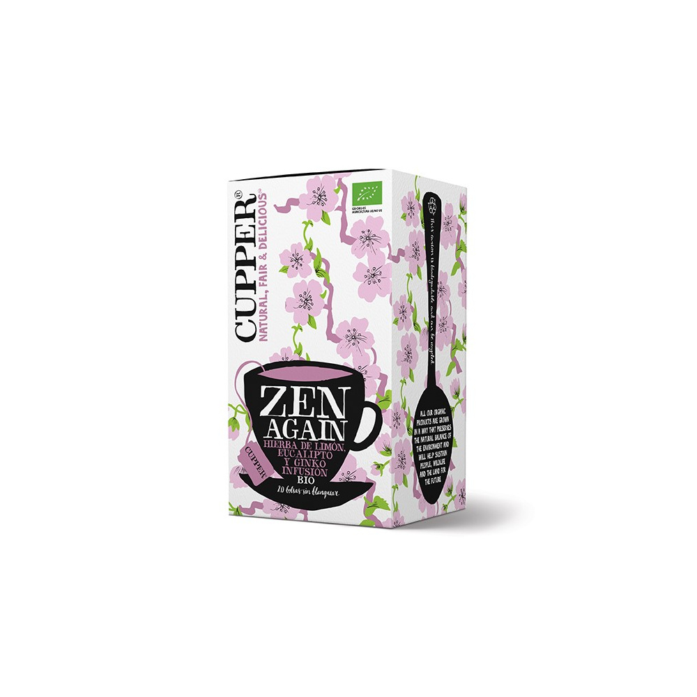Cupper Infusion Zen Again Bio 20 Bolsas
