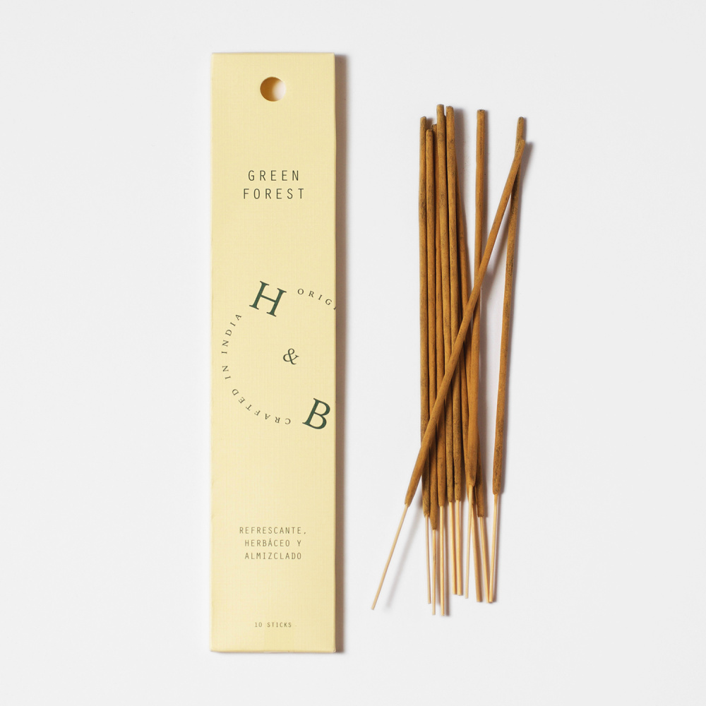 H&b Incienso Green Forest Ecocert