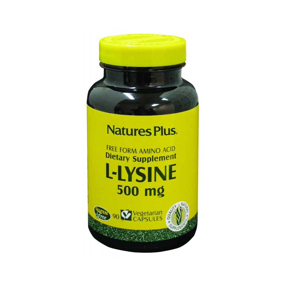 Natures Plus L-lysina 500 Mg