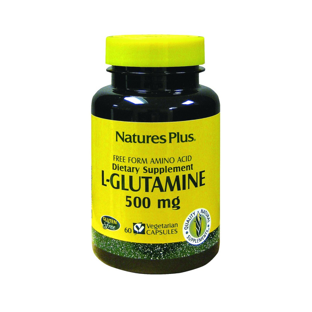 Natures Plus L-glutamina 500 Mg 60 Cap.