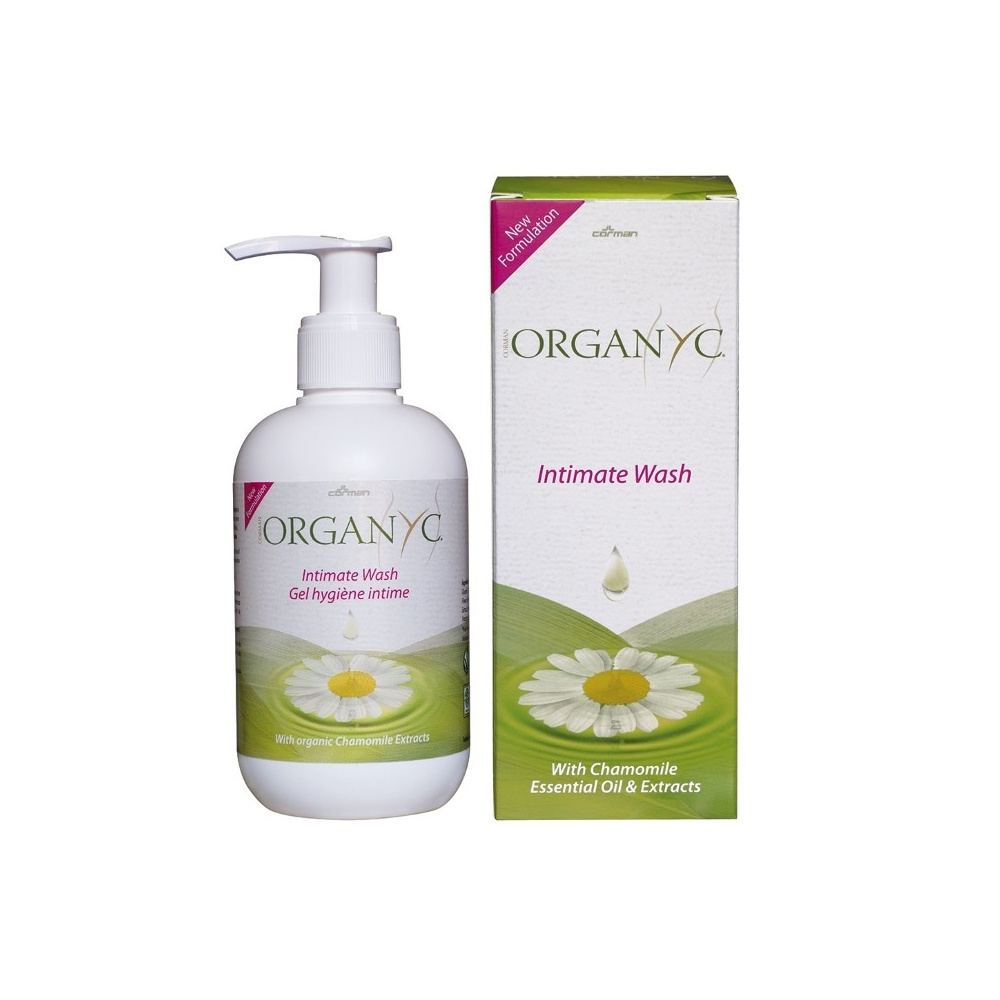 Organyc Gel Intimo Manzanilla 250 Ml.
