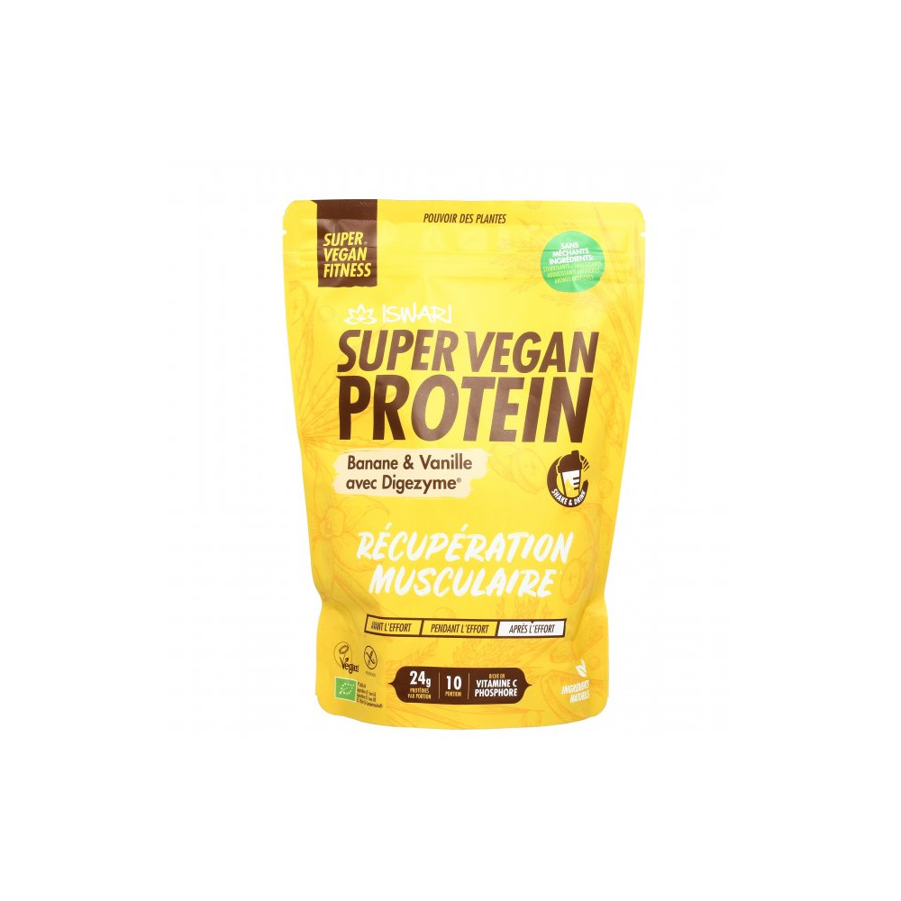 Iswari Proteina Supervegan Banana -vainilla