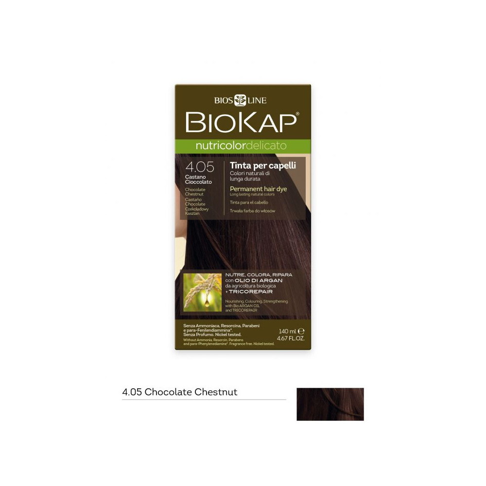 Biokap Delicato 4.05 Castaño Chocolate 140ml