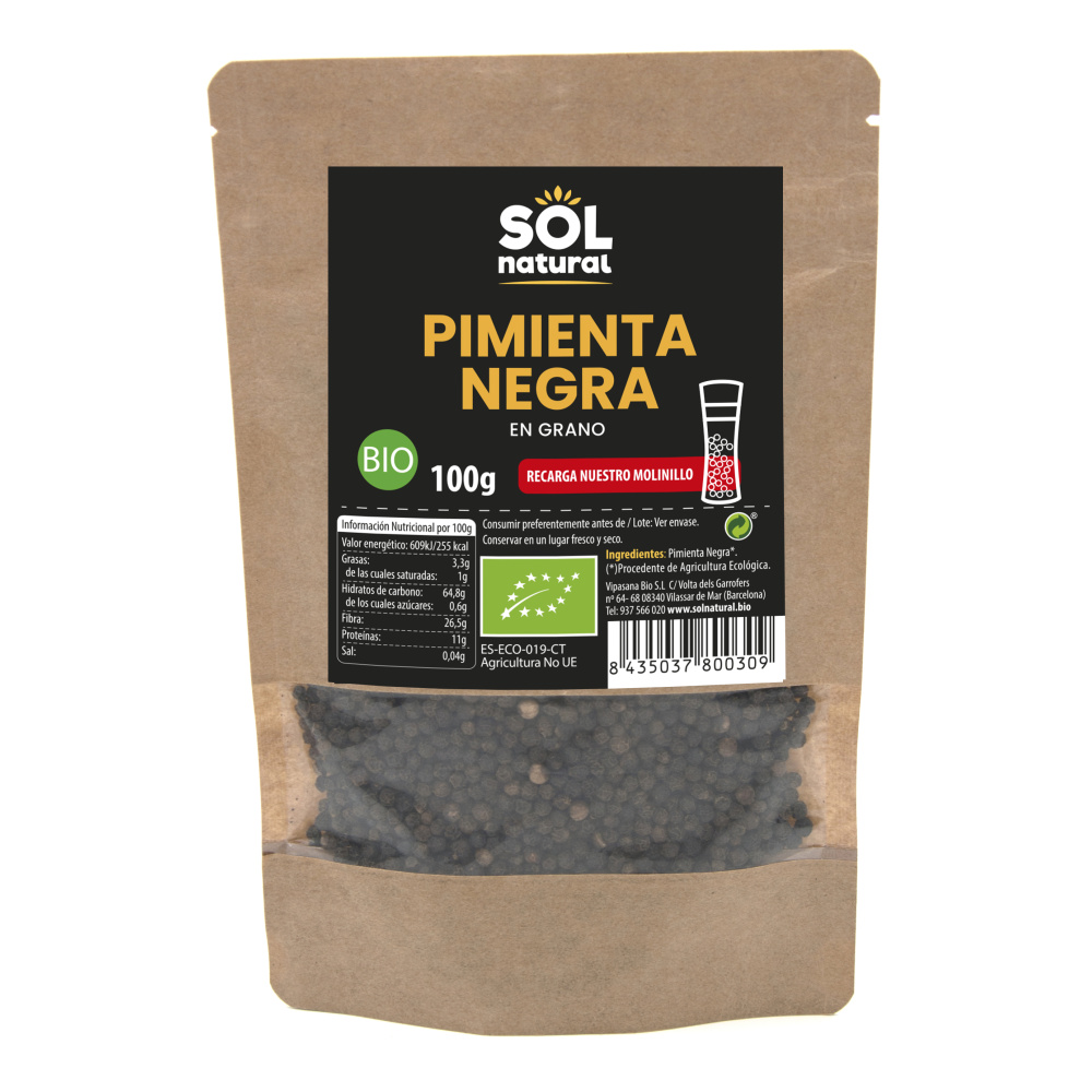 Solnatural Pimienta Negra