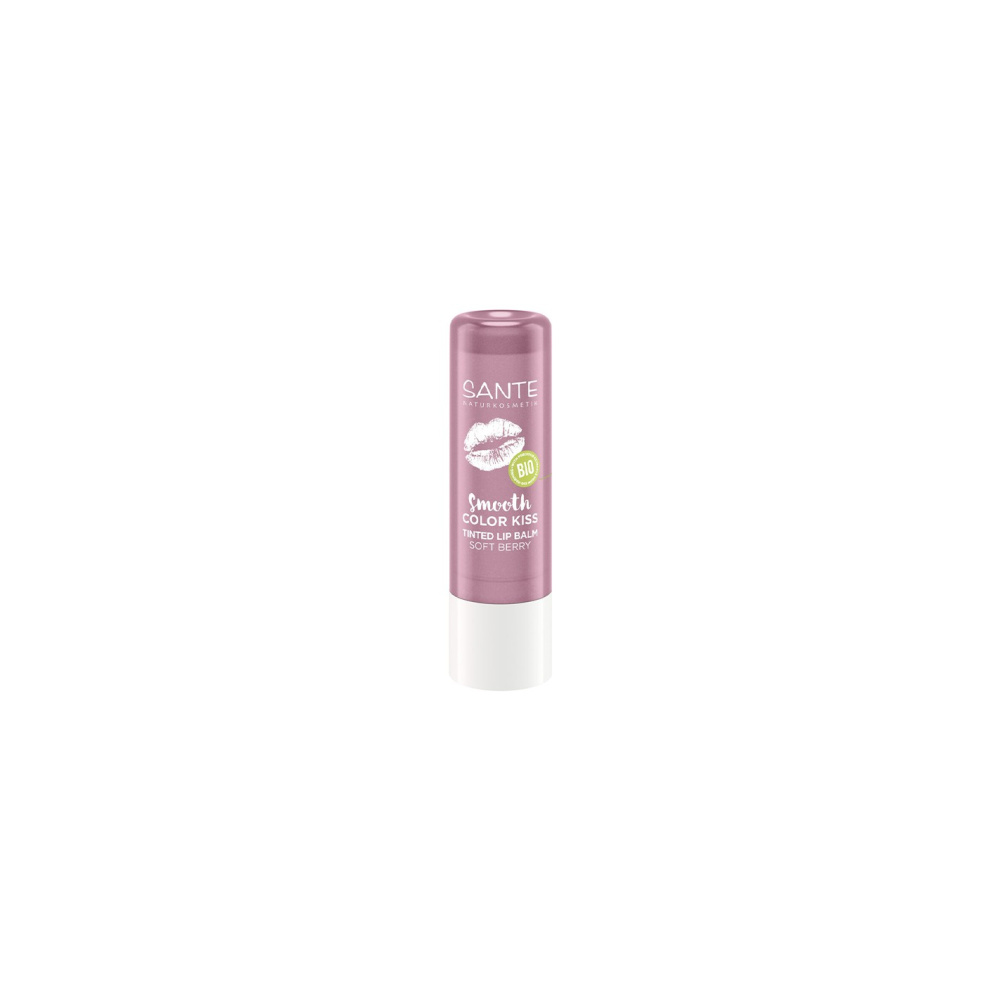 Sante Balsamo Labial Color Kiss Soft Berry 02