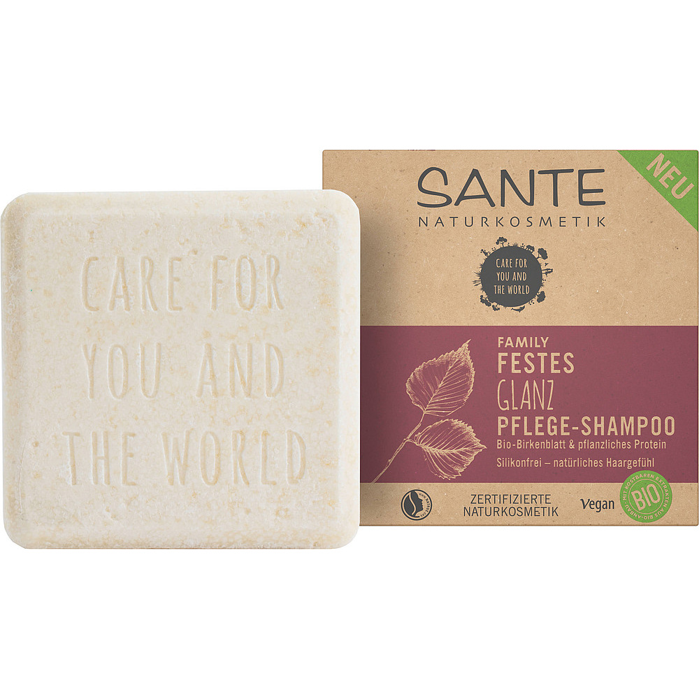 Sante Champu Solido Abedul Y Proteina Vegetal