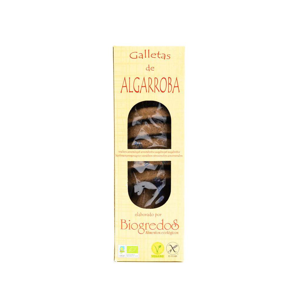 Biogredos Galletas Algarroba Sin Gluten