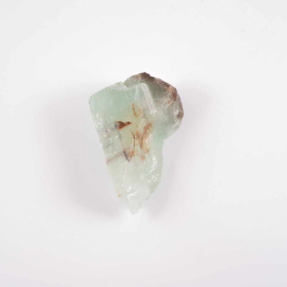 Mineral Piedra Calcita Verde Bruto