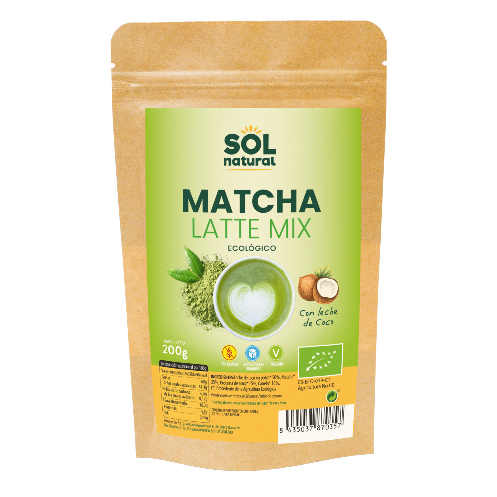 Solnatural Matcha Latte Mix