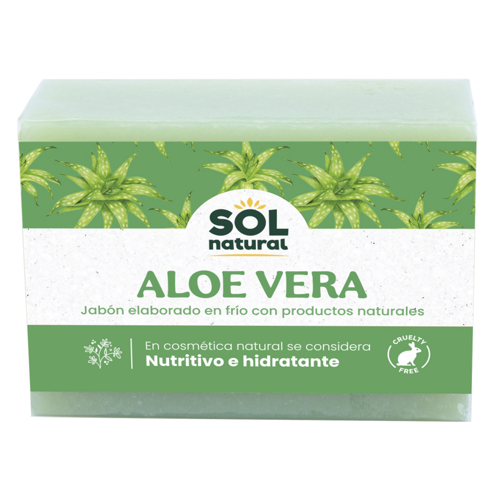 Solnatural Jabon Aloe Vera