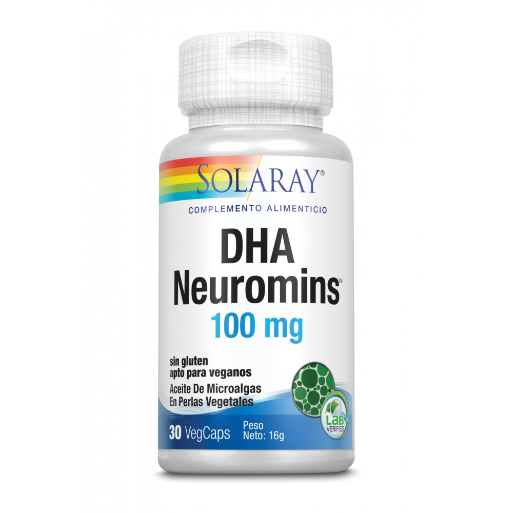 Solaray Dha Neuromins 100 Mg 30 Cap.